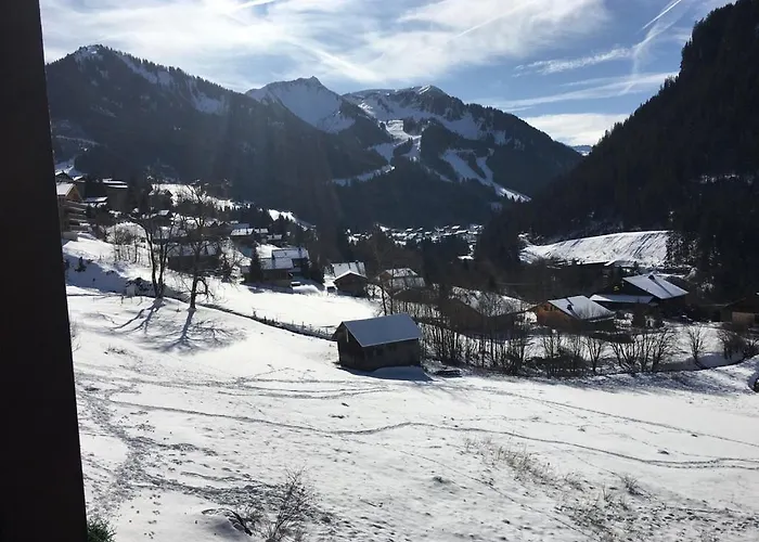 아파트 La Chaumiere Des Neiges Châtel